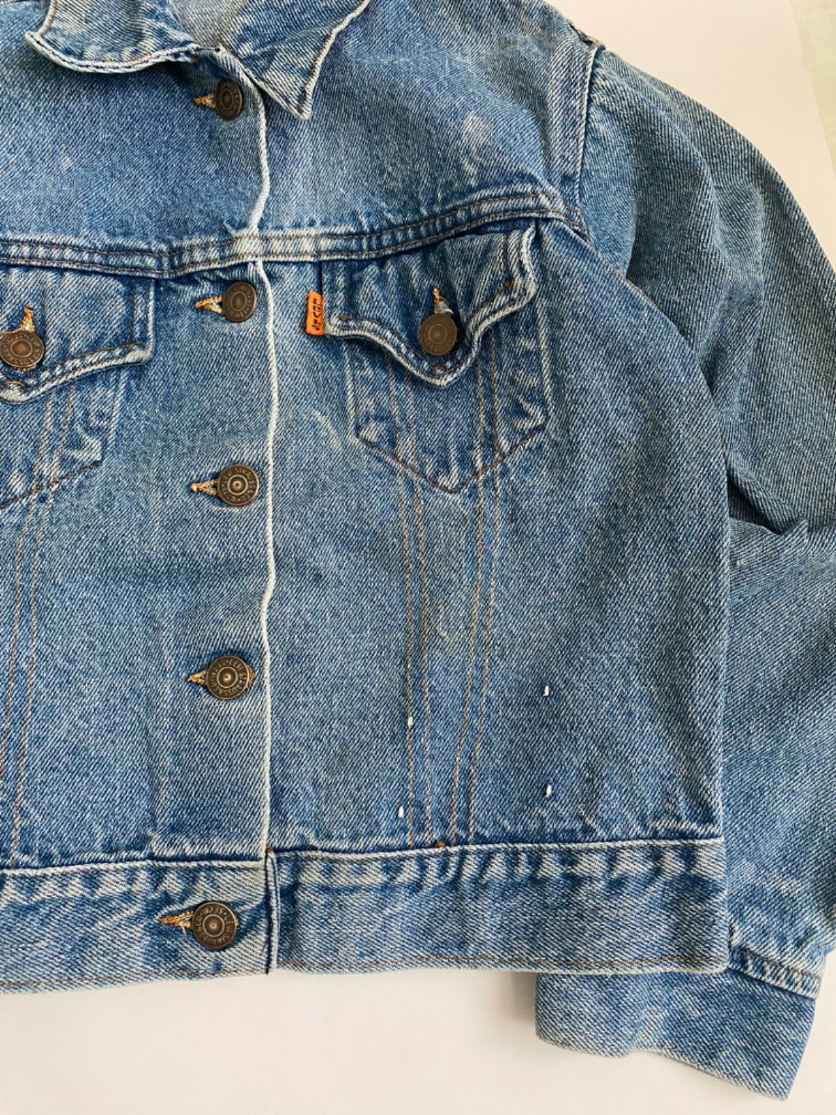 【Size130】vintage levi's リーバイス デニムジャケット　US古着　アメリカ vintage ヴィンテージ made in USA