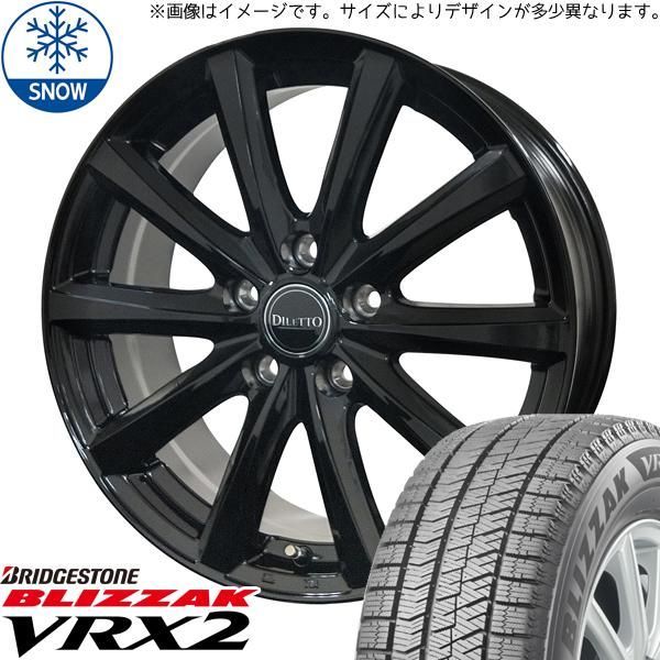 205/55R16 スタッドレスタイヤホイールセット プリウス etc (BRIDGESTONE VRX2 & DILETTOM10 5穴  100) - メルカリ