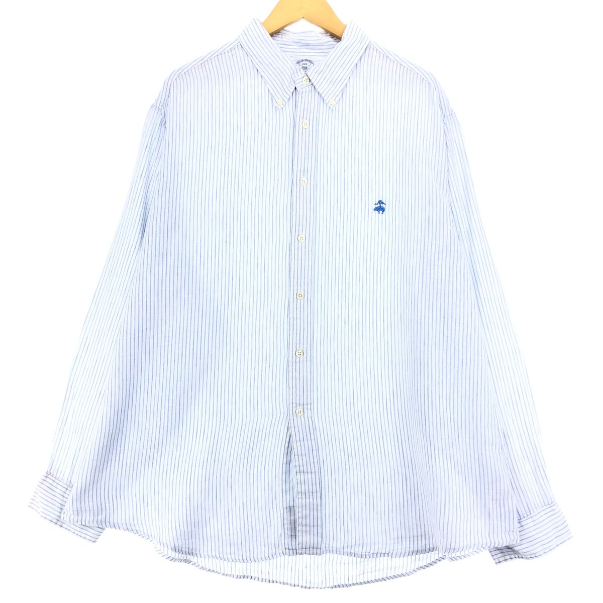 ブルックスブラザーズ 346 ストライプ柄長袖シャツ BROOKS BROTHERS 古着 ブルックスブラザーズ Brooks Brothers