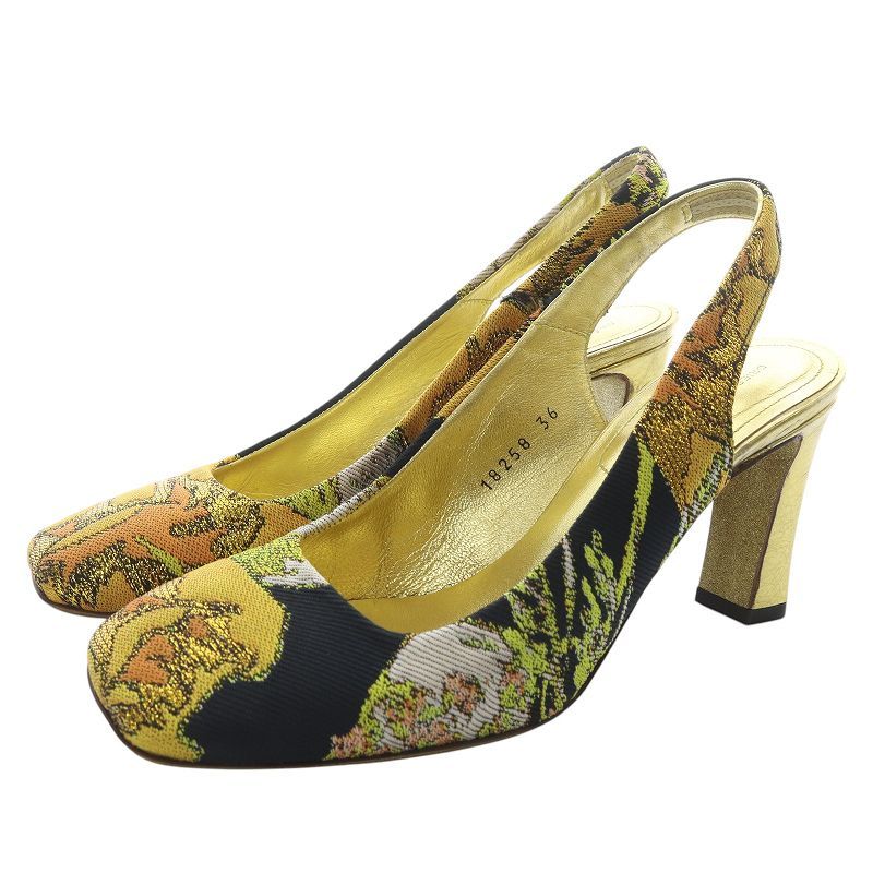 ドリスヴァンノッテン DRIES VAN NOTEN バックスリング パンプス