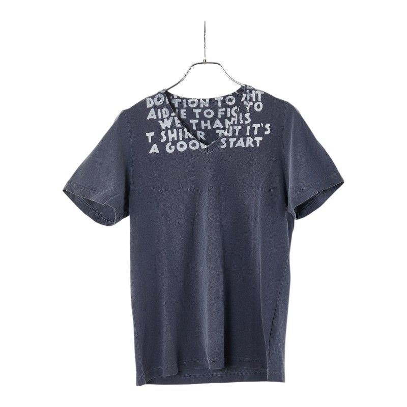 マルタンマルジェラ エイズ Tシャツ 半袖 サイズ S グレー コットン レディース MARTIN MARGIELA 1-0228590