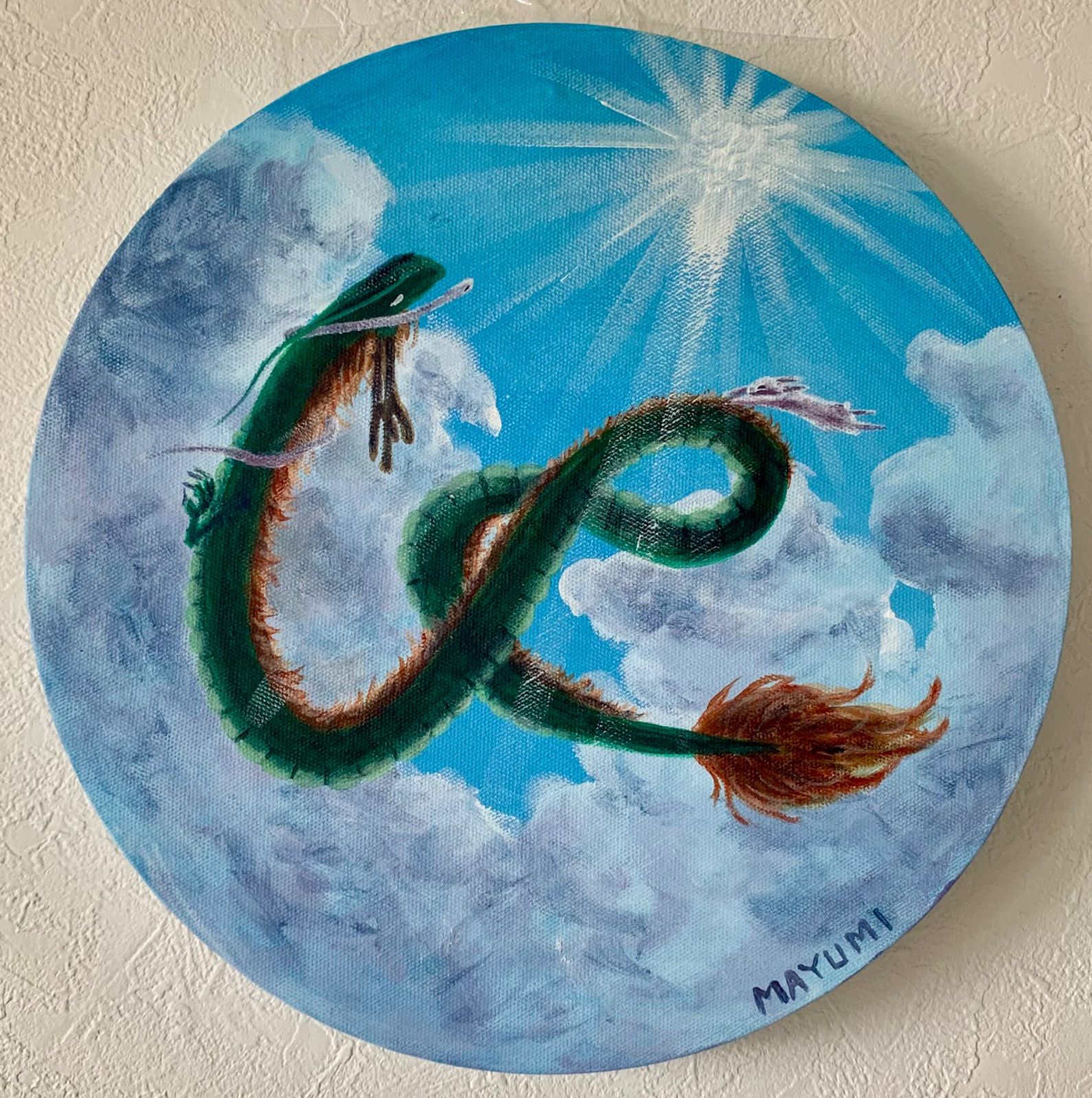 キャンバス絵画「三干支の戯れ・晴天」 キャンバス絵画「三干支の戯れ・晴天」 【公式通販】