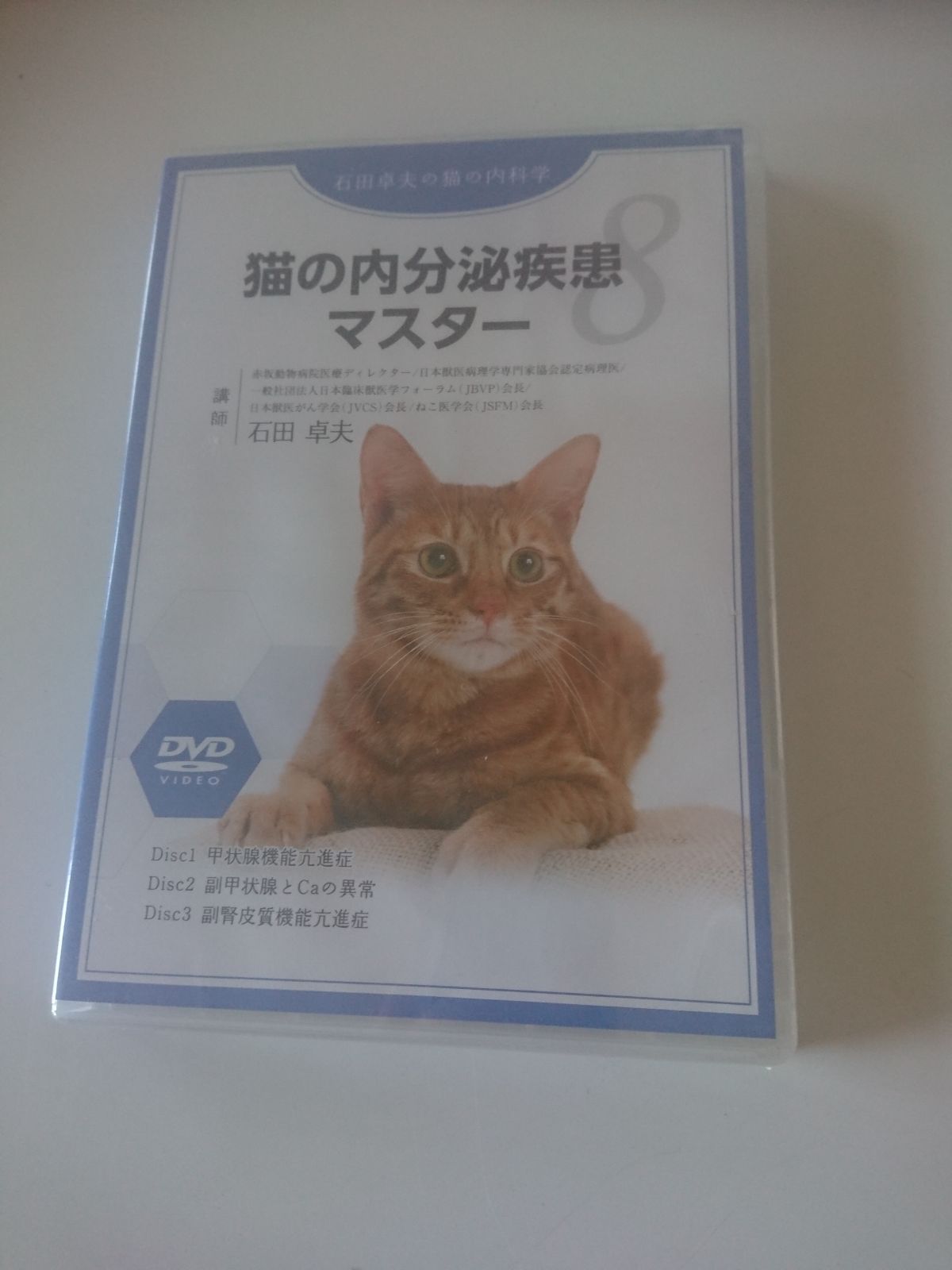 新品未開封DVD / 石田卓夫の猫の内科学8 猫の内分泌疾患マスター