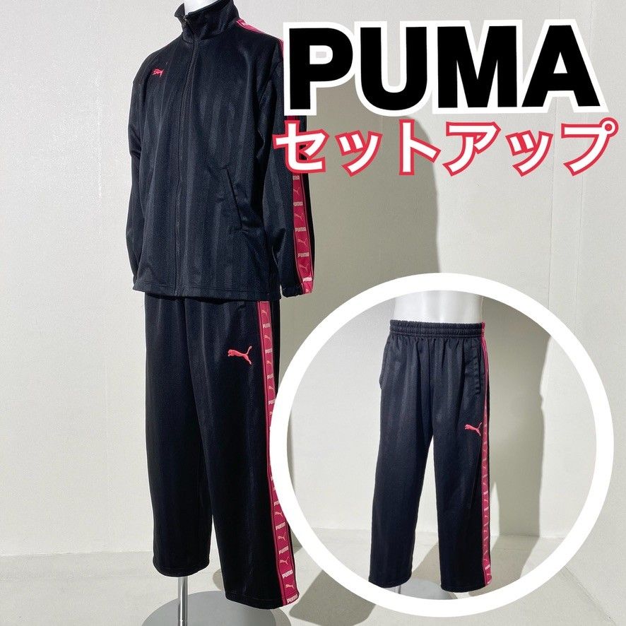 訳アリ品】PUMA プーマ ジャージ セットアップ バックプリント