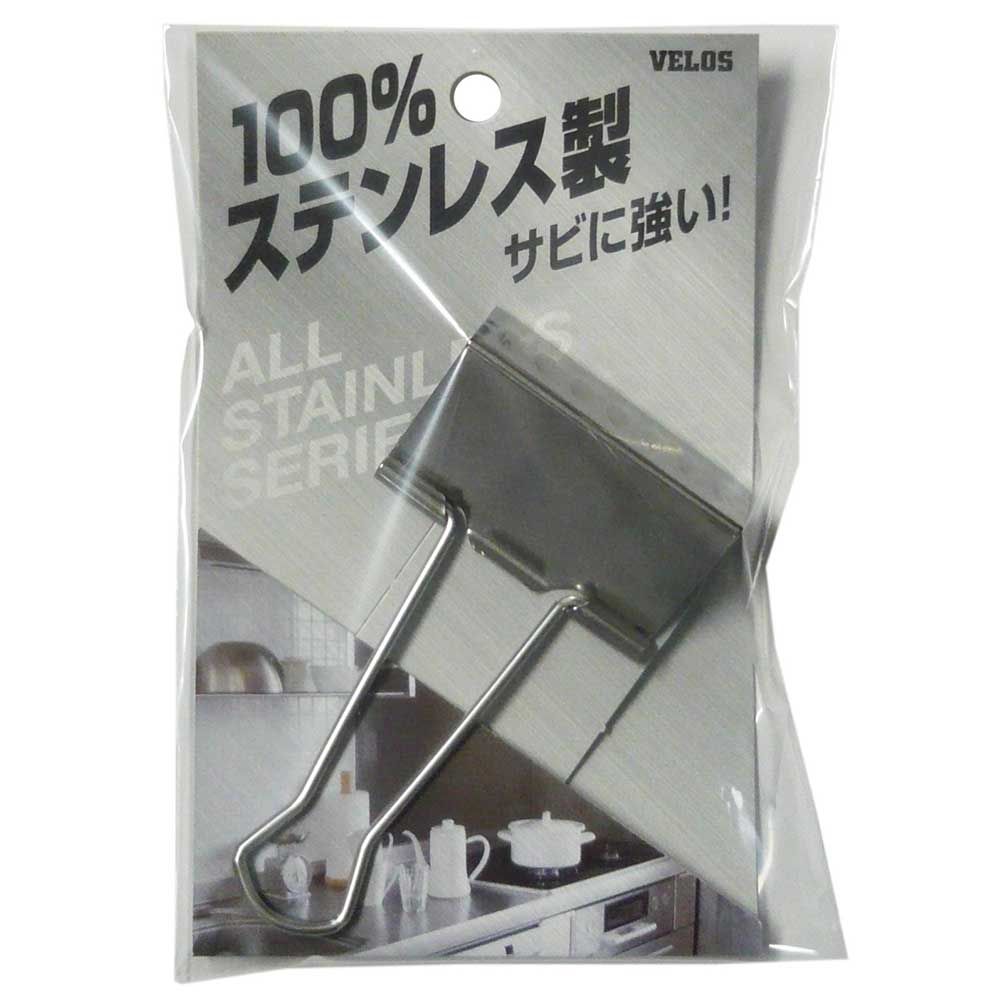 まとめ買い ベロス ステンレスWクリップ 超特大 10個入 STW-0010 ×3セット