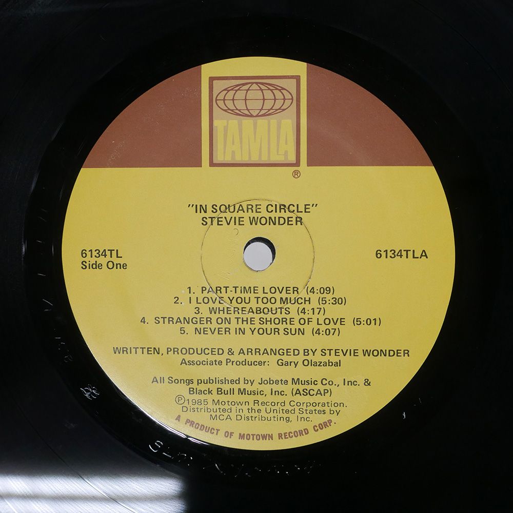 US盤 STEVIE WONDER/IN SQUARE CIRCLE/TAMLA 6134TL LP - メルカリ
