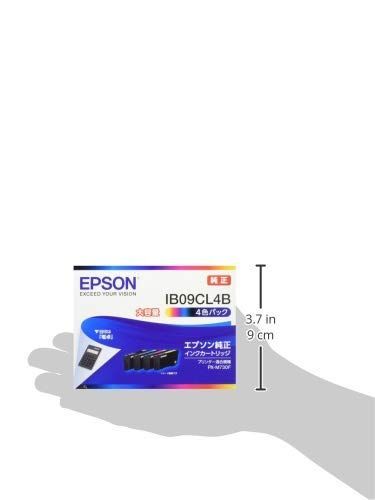 IB09CL4B インクカートリッジ 4色パック エプソン EPSON 大容量 純正 インク 大容量インクカートリッジ セール 公式通販 格安エプソン純正 Epson ４色パック : IB09CL4A