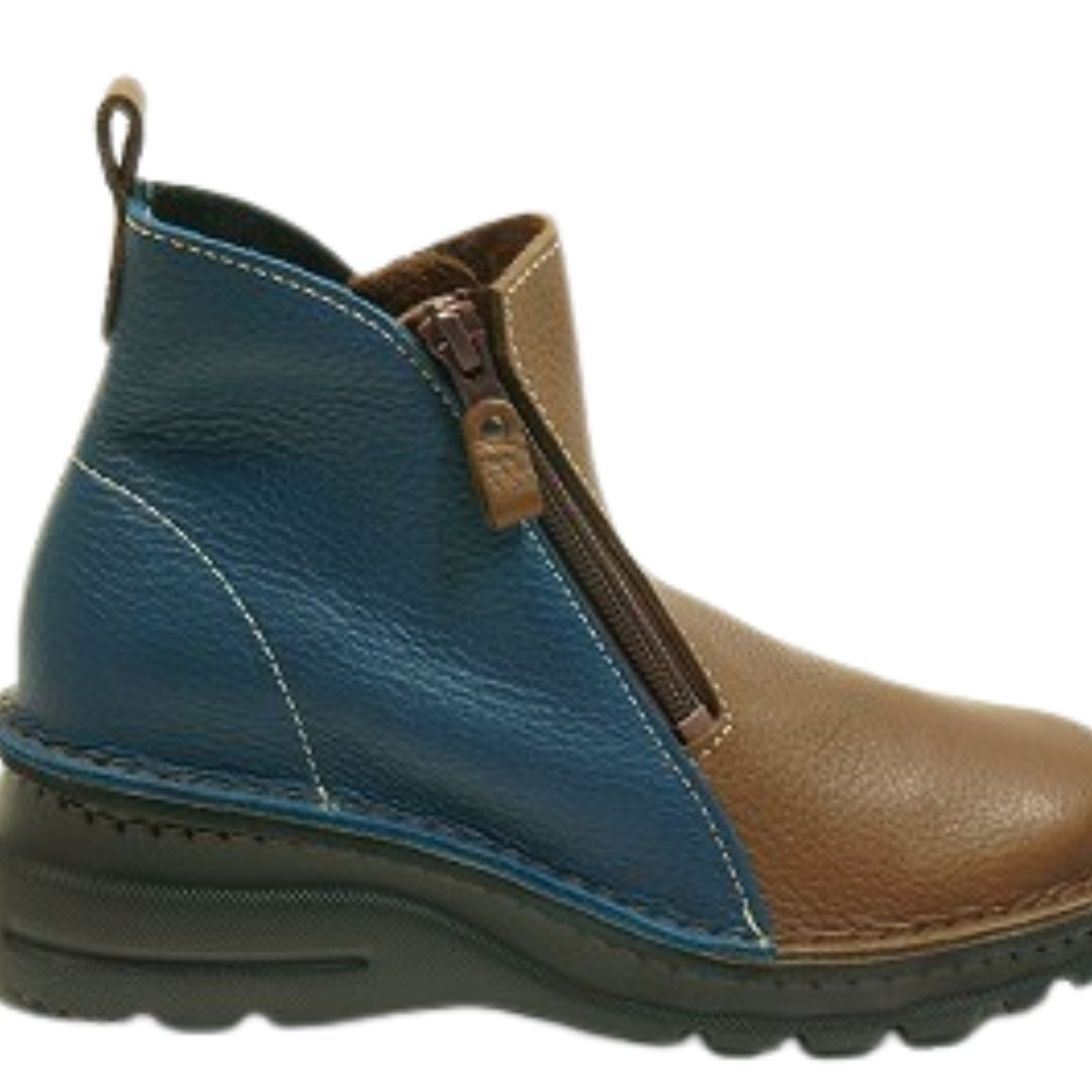 ショートブーツ 22 レディース 秋 冬 厚底 軽い 軽量 通勤 仕事 旅行 本革 yuriko matsumoto KIN-KAAI_COM