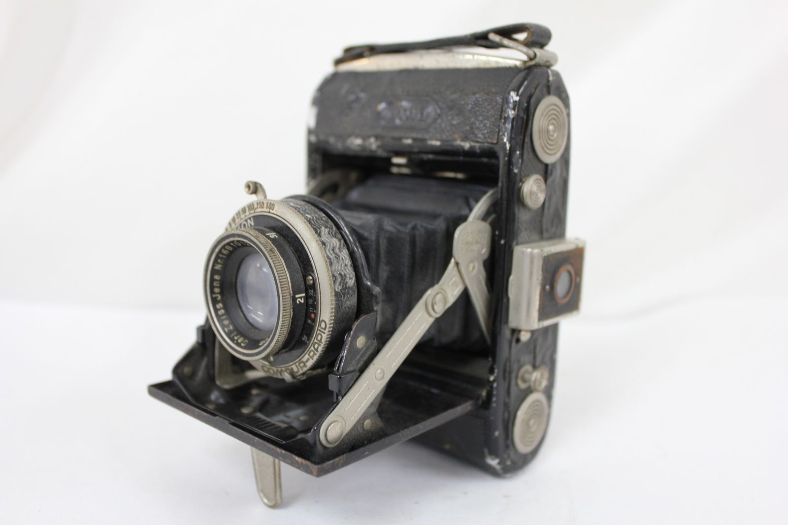 品 ツァイスイコン Zeiss Ikon Ikonta 520 Tessar 7cm F3.5 蛇腹カメラ M6370