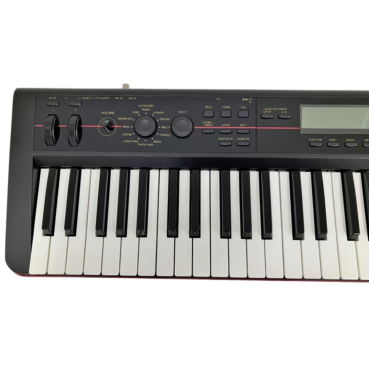 KORG KROSS-61 シンセサイザー キーボード ペダル付き 楽器 コルグ 中古 O9497758 - メルカリ