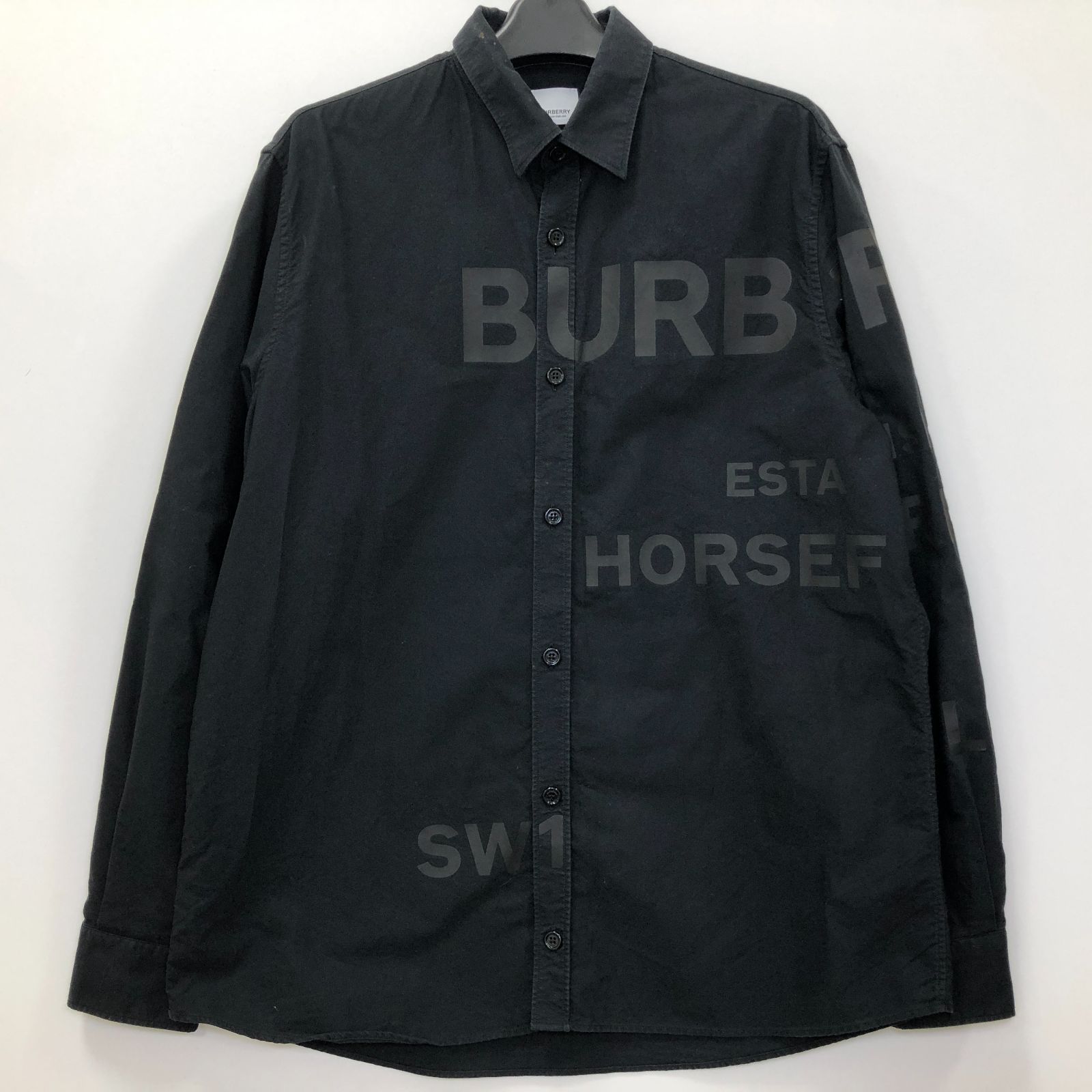 07m0881☆ BURBERRY バーバリー 8023776 ホースフェリー長袖シャツ ...