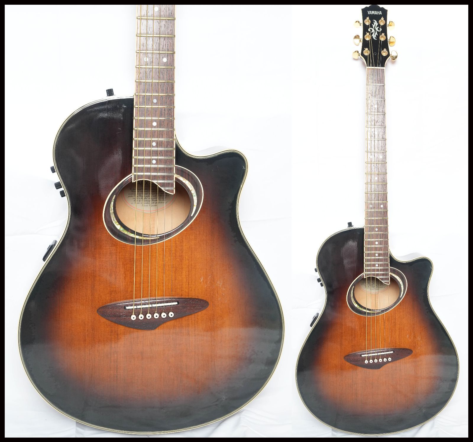 ヤマハAPX-26D ☆YAMAHA☆APX-26D Sunburst プリアンプ不良 80年代 HC付 ヤマハ