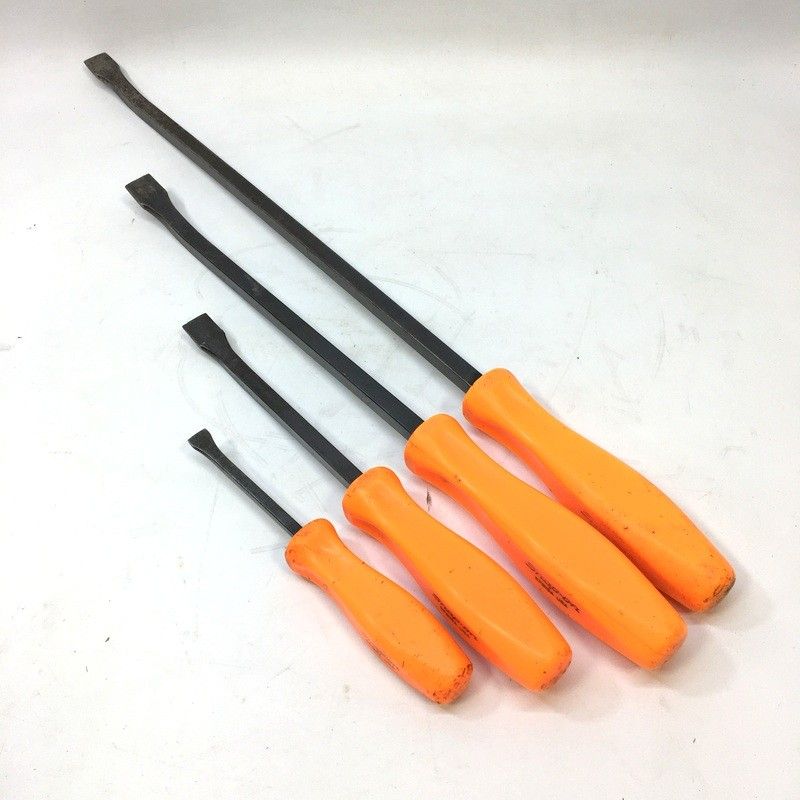 Snap-on スナップオン 貫通式ストライキングプライバーセット SPB8A SPB12A SPB18A SPB24A 4本セット プライバー バール △ DW3593