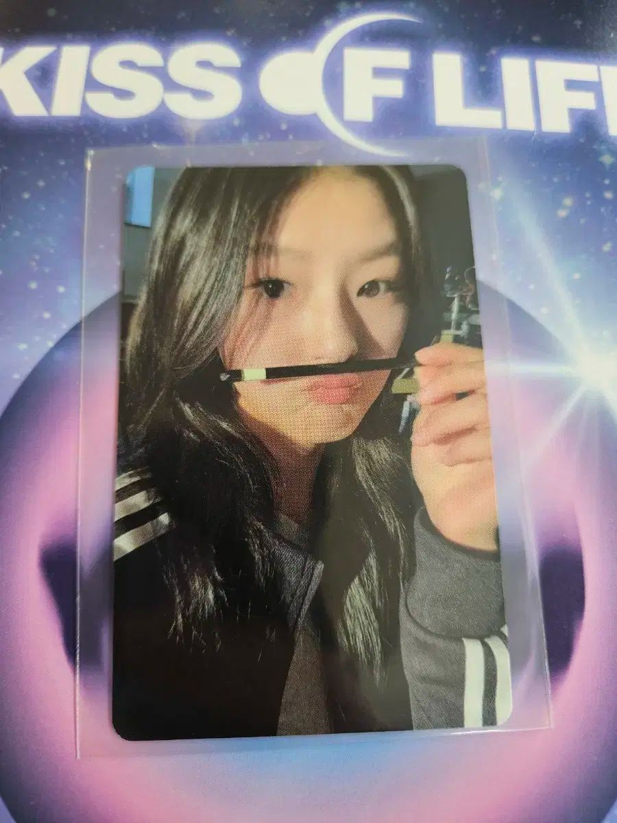 KISS OF LIFE 224 サノク事前収録限定直筆サイントレカ ナッティ KISS