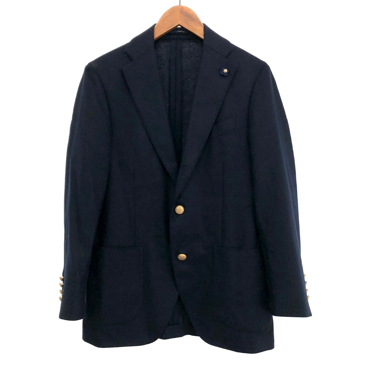 良好 LARDINI ラルディーニ テーラード ジャケット サイズ:46 JK.807 