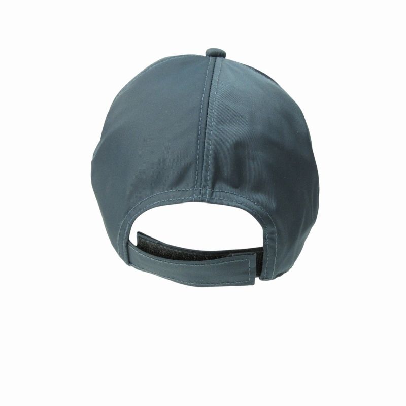 プラダ PRADA 美品 ナイロン キャップ 帽子 ロゴ刺しゅう 6