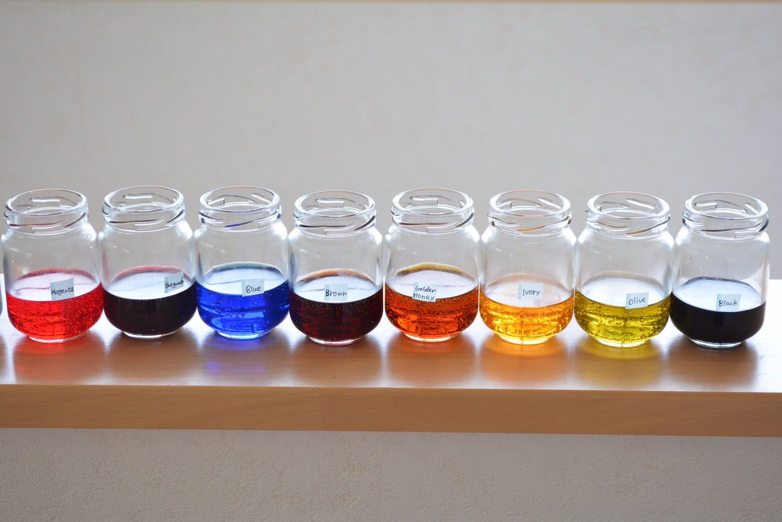 candle works キャンドルワークス 液体 染料 箱付き 16色セット