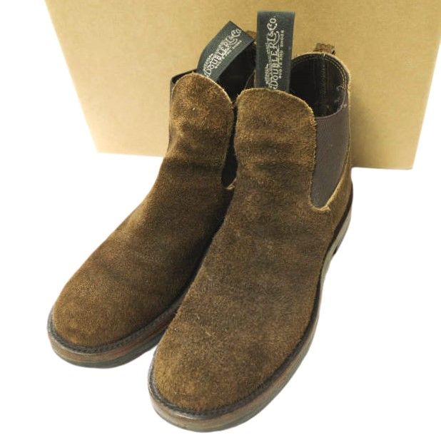 （くろ）RRL ラフアウト スエード フリップフロップ 10D くろ様専用）RRL ラフアウト スエード フリップフロップ 10D