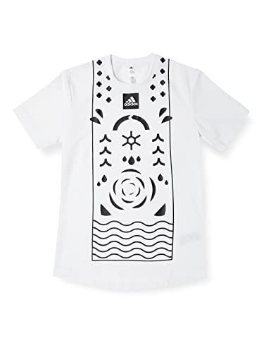 [アディダス] 半袖 Tシャツ 速乾冷却テクノロジー パリ HEAT. RDY テニス フリーリフト 半袖Tシャツ OO056 メンズ ホワイト/ブラック(HA2554) J/M