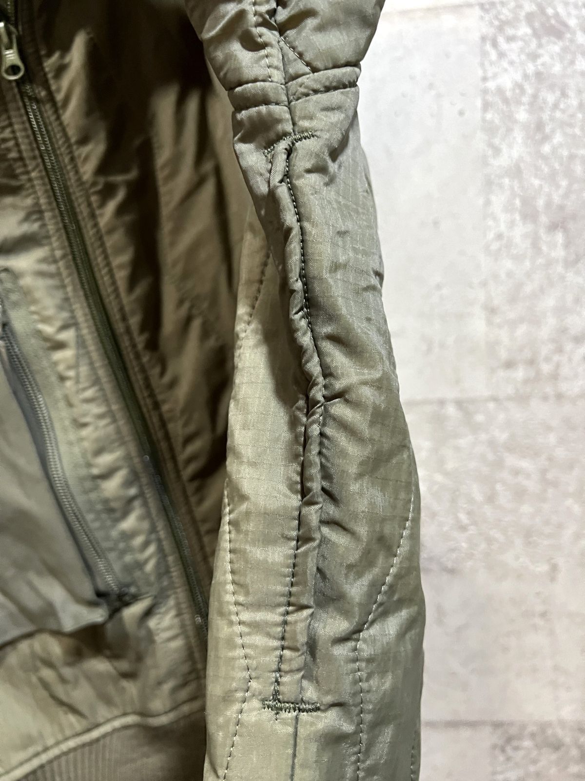 美品 ドイツ軍 空軍 キルティングジャケット 希少ショート丈 52