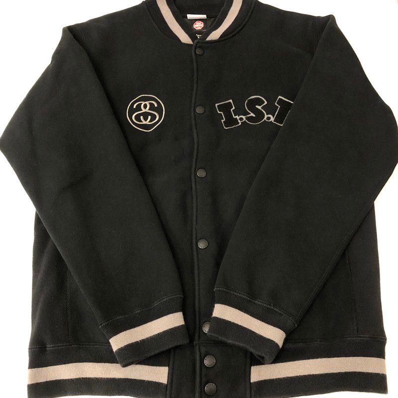 Stussy Champion jacket コラボ スタジャン ステューシー