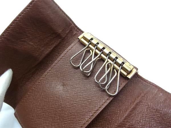 ルイ ヴィトン◎ミュルティクレ6 モノグラム キーケース ブラウン 茶色 LOUIS VUITTON - ルイヴィトン LOUIS VUITTON キーケース