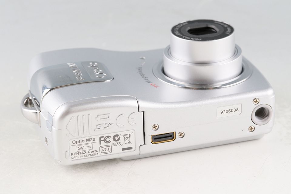 【動確/並品】PENTAX OPTIO M20 PENTAX】Optio M20（メモリーカード&電池付き） – 東京CAMERA