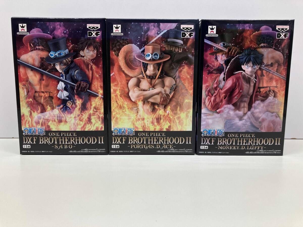 全3種セット]バンプレスト ワンピース DXF BROTHERHOODⅡ ワンピース
