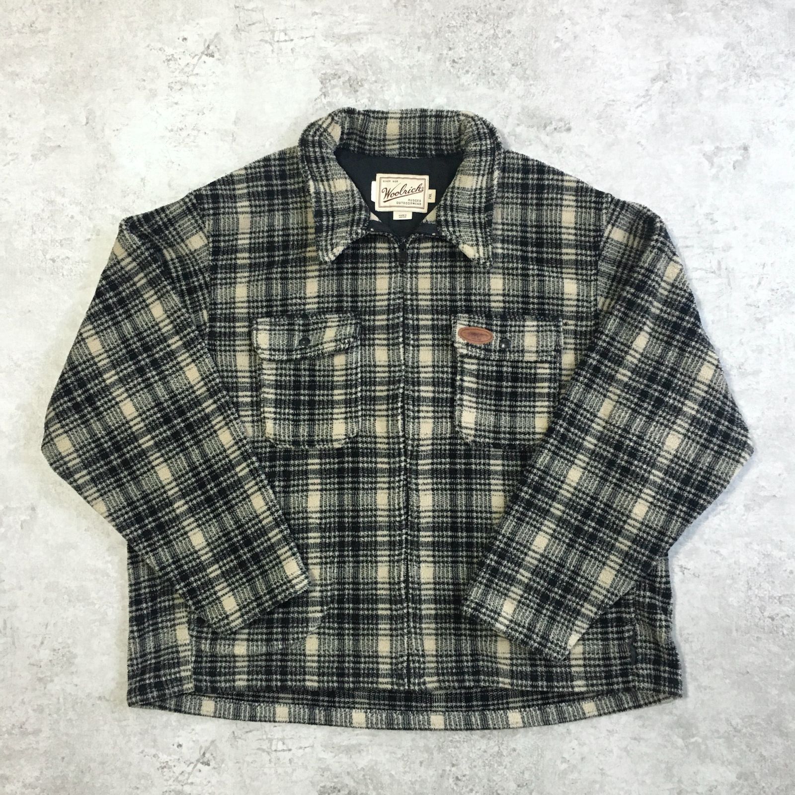 00s Woolrich Overshirt Fleece Ultra Push Style ”POLARTEC