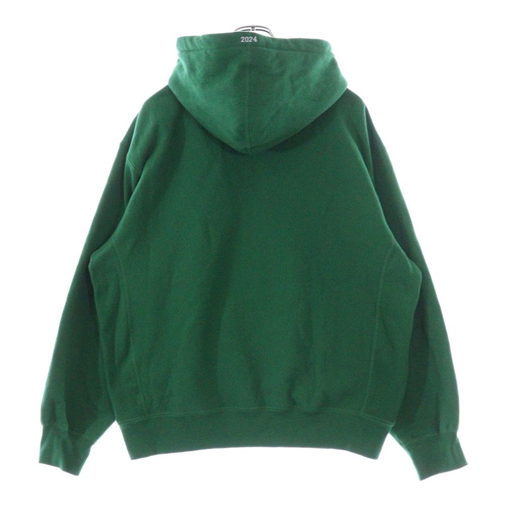 Supreme シュプリーム スウェット 緑 XL 3303324F0041 SUPREME (シュプリーム) 24AW Box Logo Hooded Sweatshirt