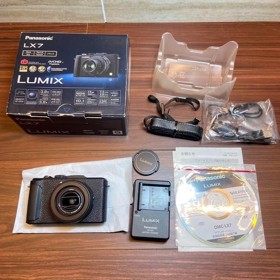 Panasonic LUMIX DMC-LX7 デジカメ ほぼ新品 3450 - メルカリ
