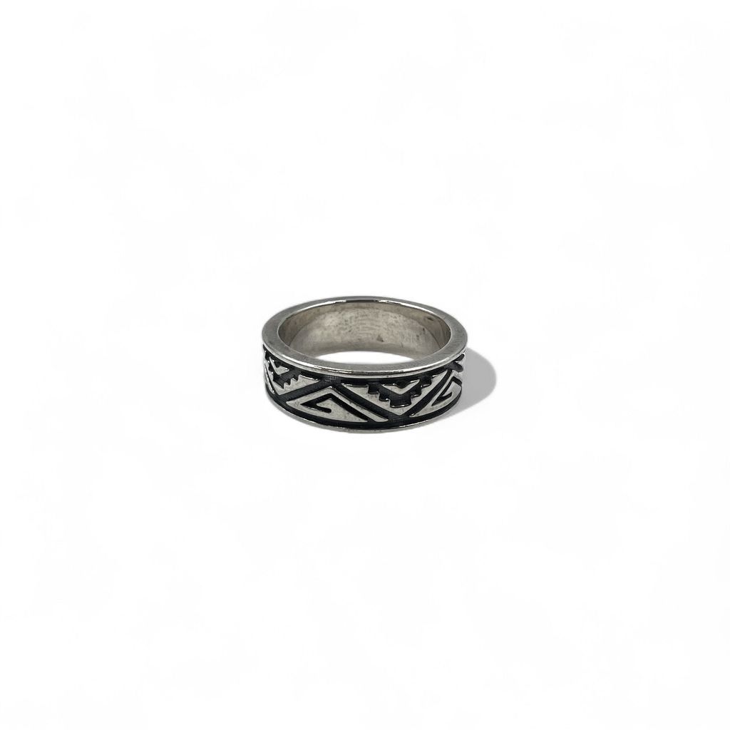 Vintage Navajo Ring インディアンジュエリー ナバホ族 スタンプ