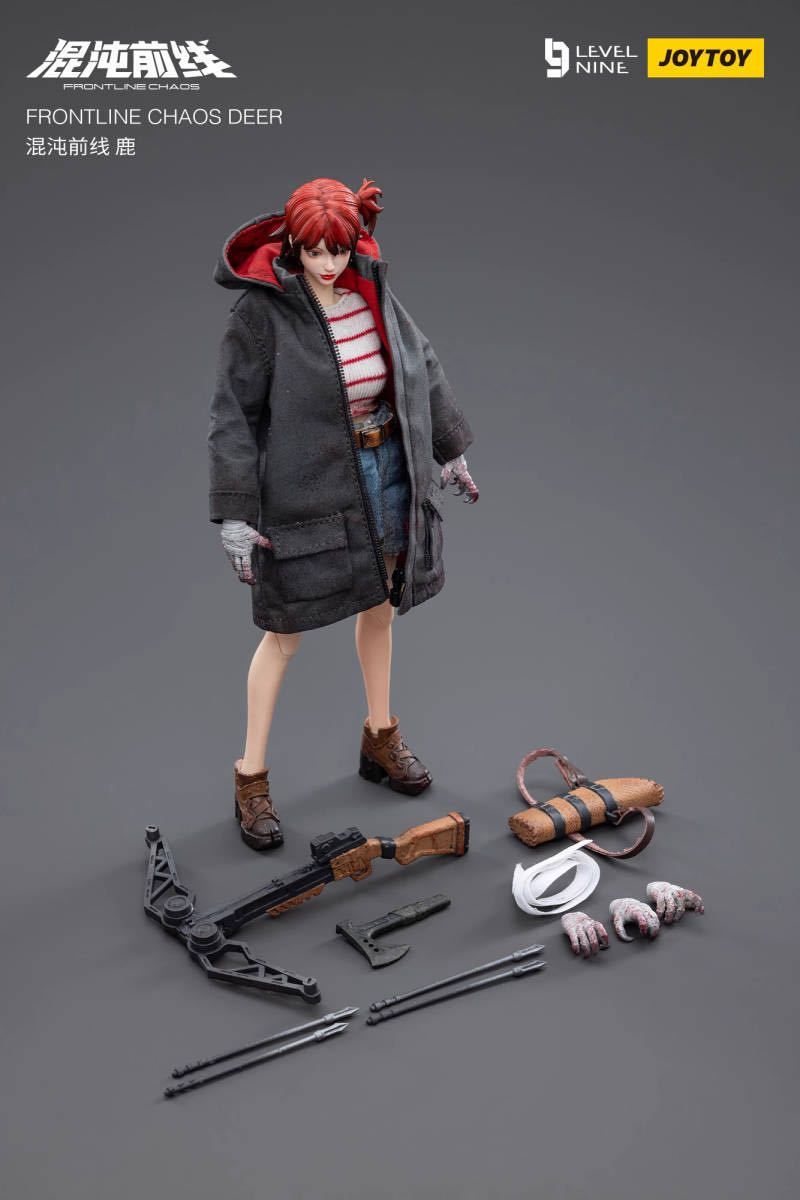 LEVEL9 1/12 混沌前線 鹿 未開封新品 九級社 JOYTOY 可動