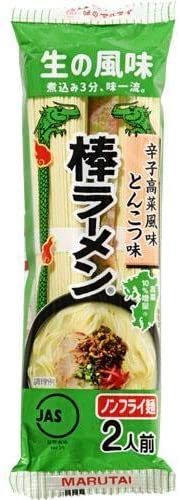 激安 3箱買い 1食¥99 人気 辛子高菜風味棒ラーメン マルタイの棒