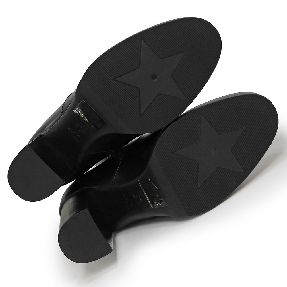 クリスチャンディオール D-Town ヒール ショート ブーツ シューズ 靴  