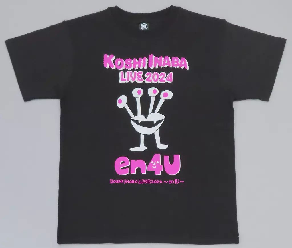 稲葉浩志Tシャツ　Koshi Inaba LIVE 2024 　 Lサイズ 稲葉浩志 B\u0027z ビーズ Koshi Inaba LIVE 2024 〜enIV〜 ツアー グッズ T