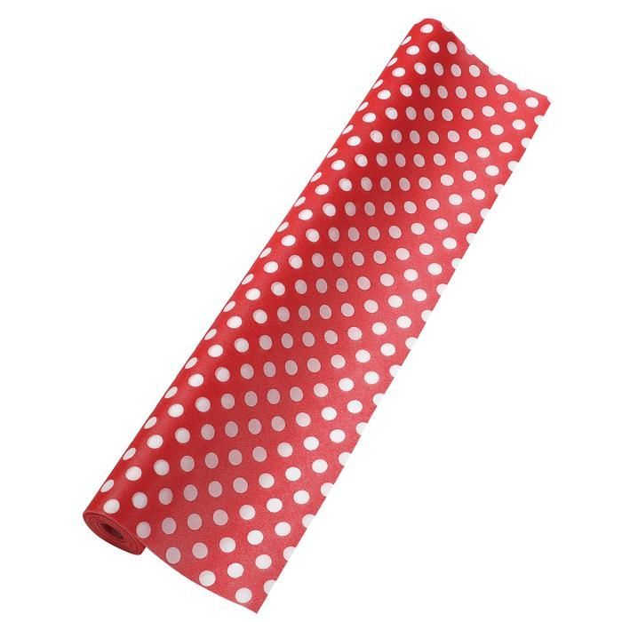 アーテック カラー不織布 ドット 赤 5m 切売 (018744)