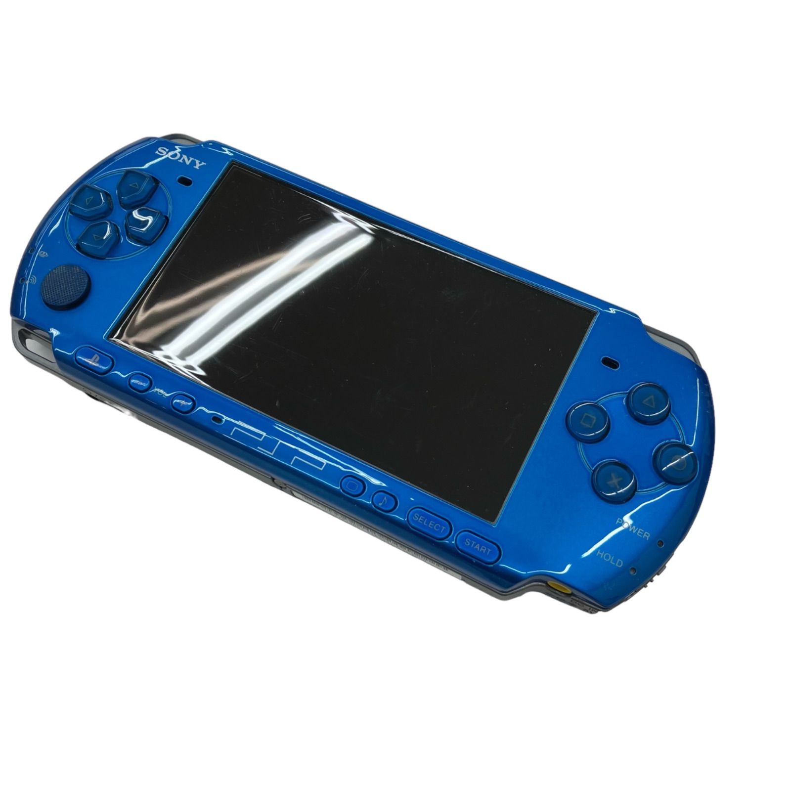 PlayStation Portable PSP- 3000後期 バイブラントブルー 動作未確認 - メルカリ