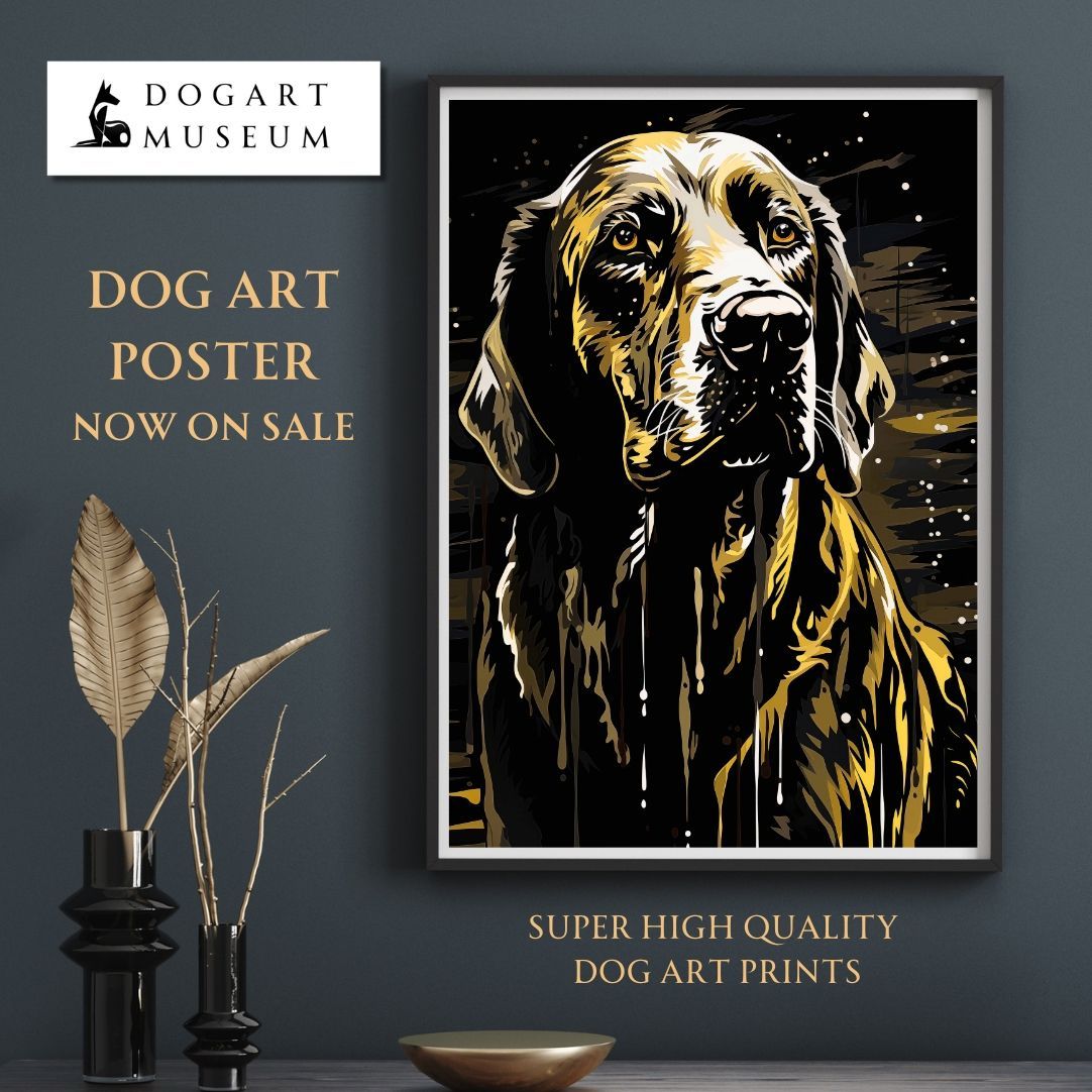 幸運のラブラドールレトリバー犬 No.2】ジークレー版画＊名入れOK