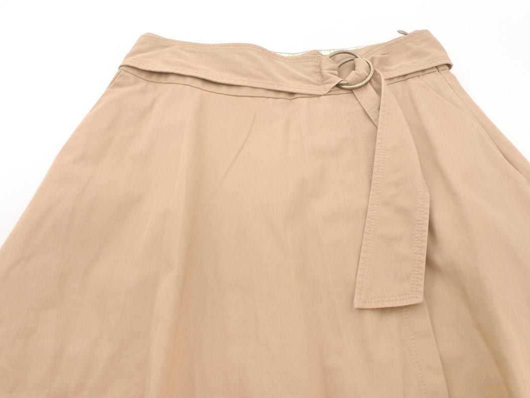 新品タグ付】HUMAN WOMAN Aラインスカート ベージュ系 Mサイズ | www