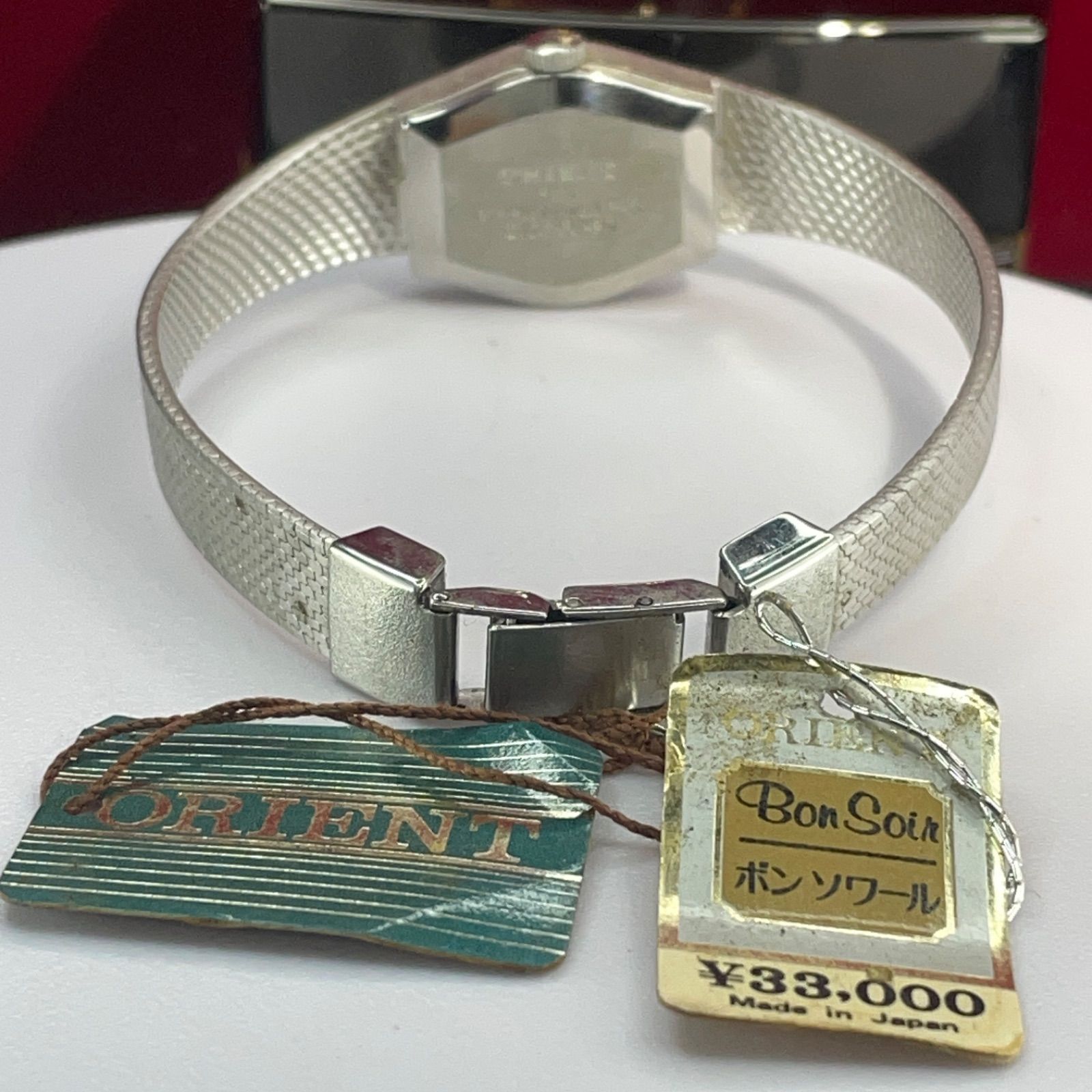デッドストック 70s ORIENT Bon Soir 手巻 日本製 腕時計 デッドストック 70s ORIENT Bon Soir 手巻 日本製 腕時計 - メルカリ