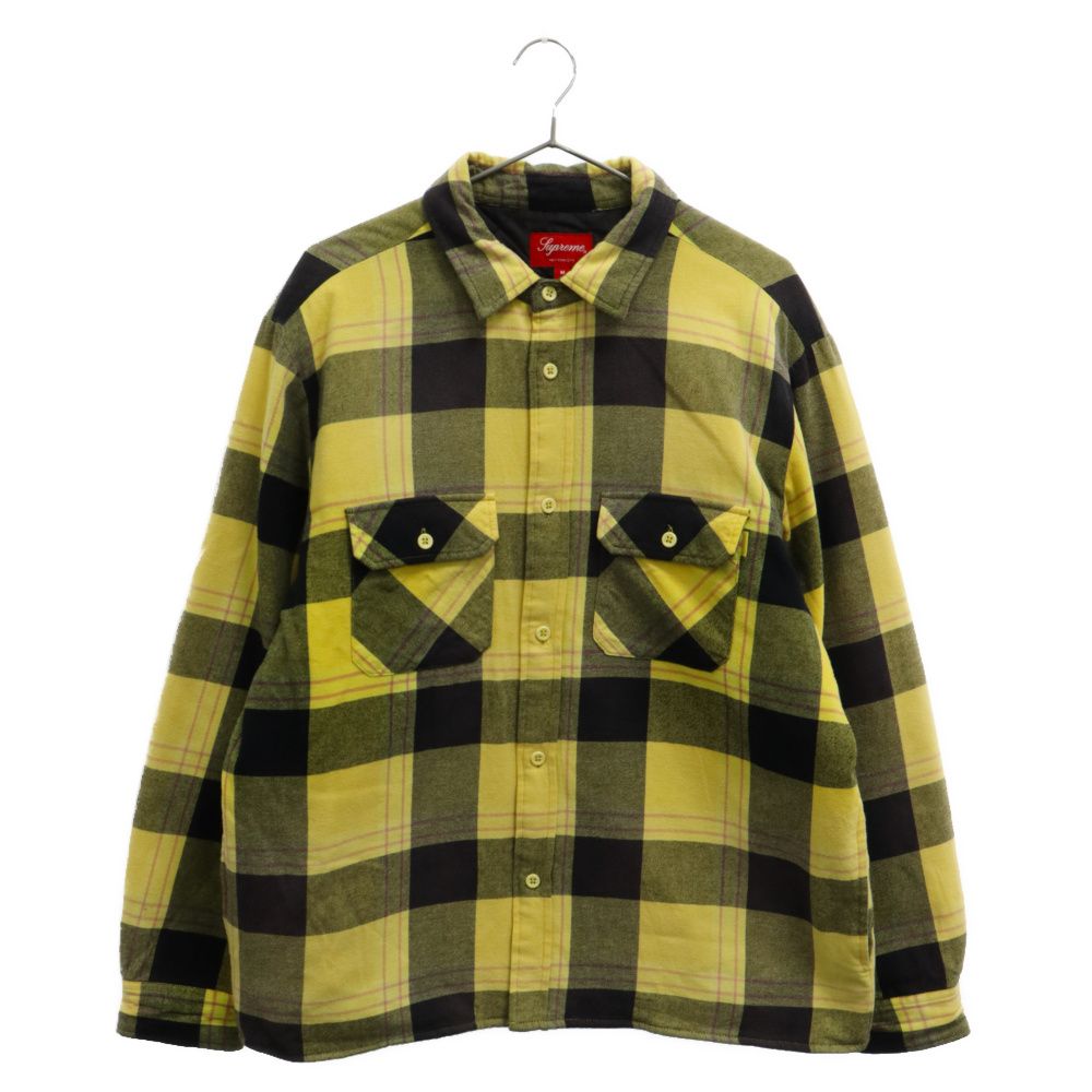 SUPREME (シュプリーム) 20AW Quilted Flannel Shirt キルテッド