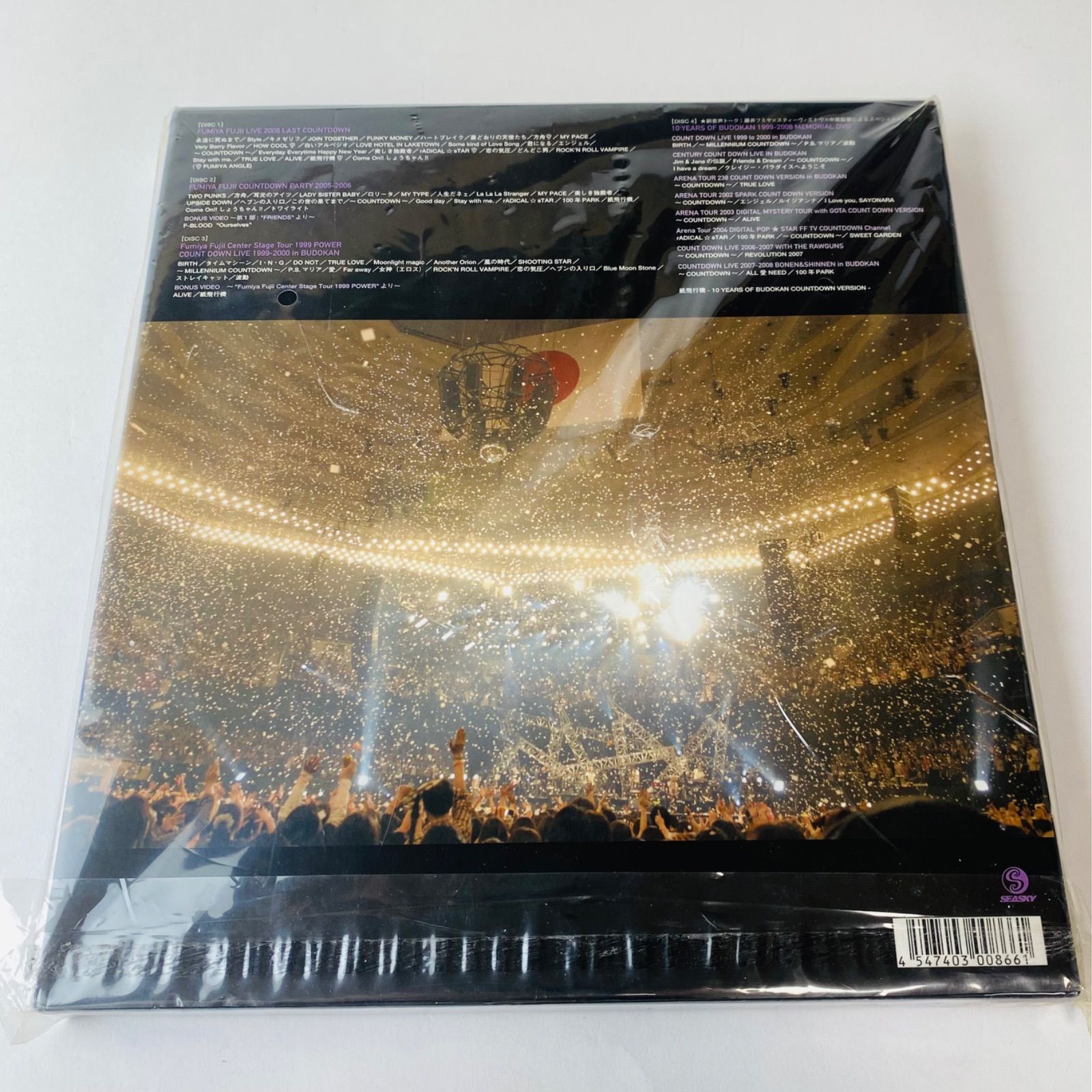 未使用] 藤井フミヤ/LAST COUNTDOWN 10 YEARS OF BUDOKAN 1999