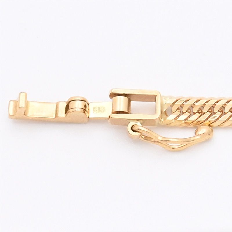 K18 喜平ブレスレット 12面カットトリプル 4.6g 16cm 新品 - メルカリ