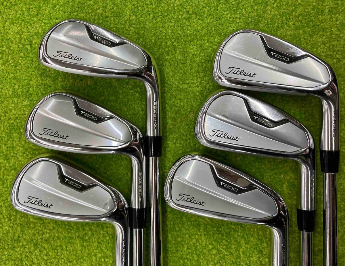 Titleist T200 Dynamic Gold 120 6本セット