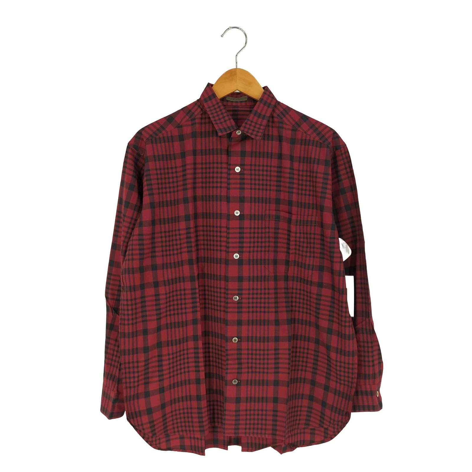 y's for men シャツ 赤 茶タグ Y's for men archive ヨウジヤマモト