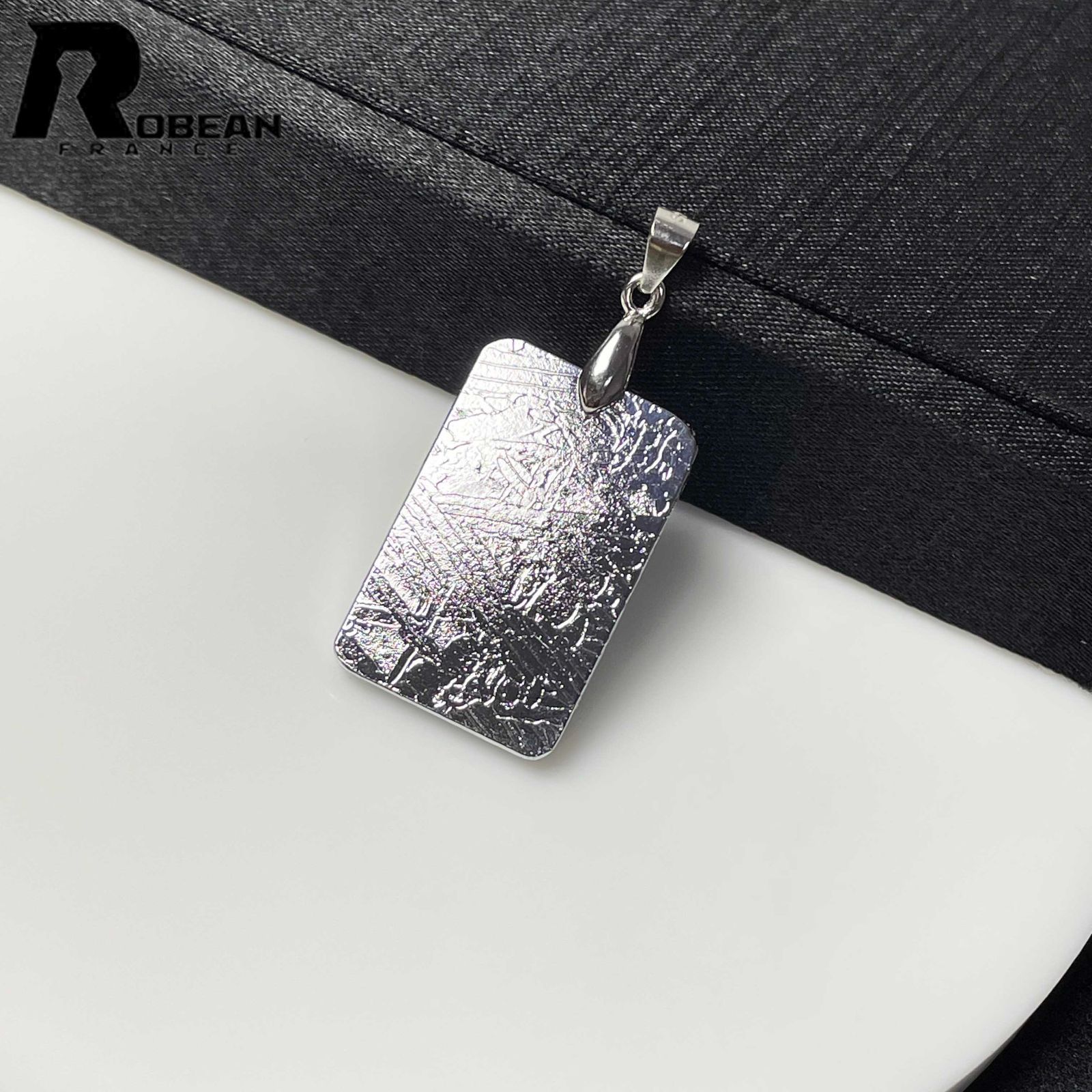 逸品EU製 定価8万円☆ROBEAN・シルバーギベオン隕石ペンダント☆月に