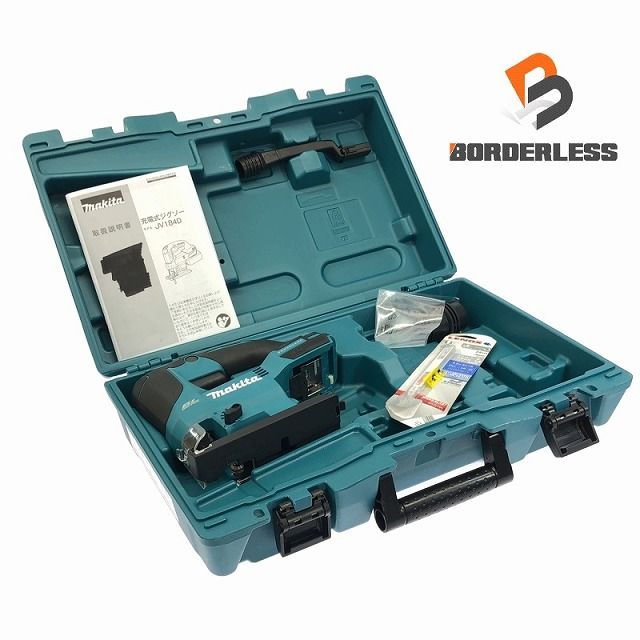 makita マキタ 18V 充電式ジグソー JV184DZK 青 ブルー 本体 パーツ 替刃 ケース