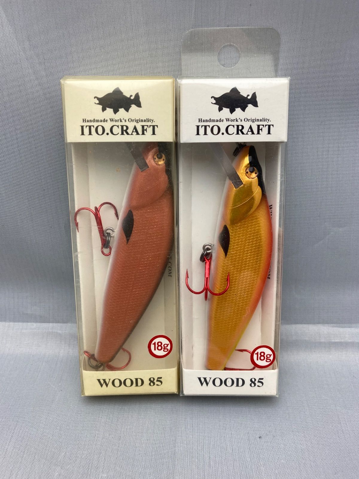 ITOCRAFT イトウクラフト WOOD85 85mm/18.0g 2点セット - メルカリ