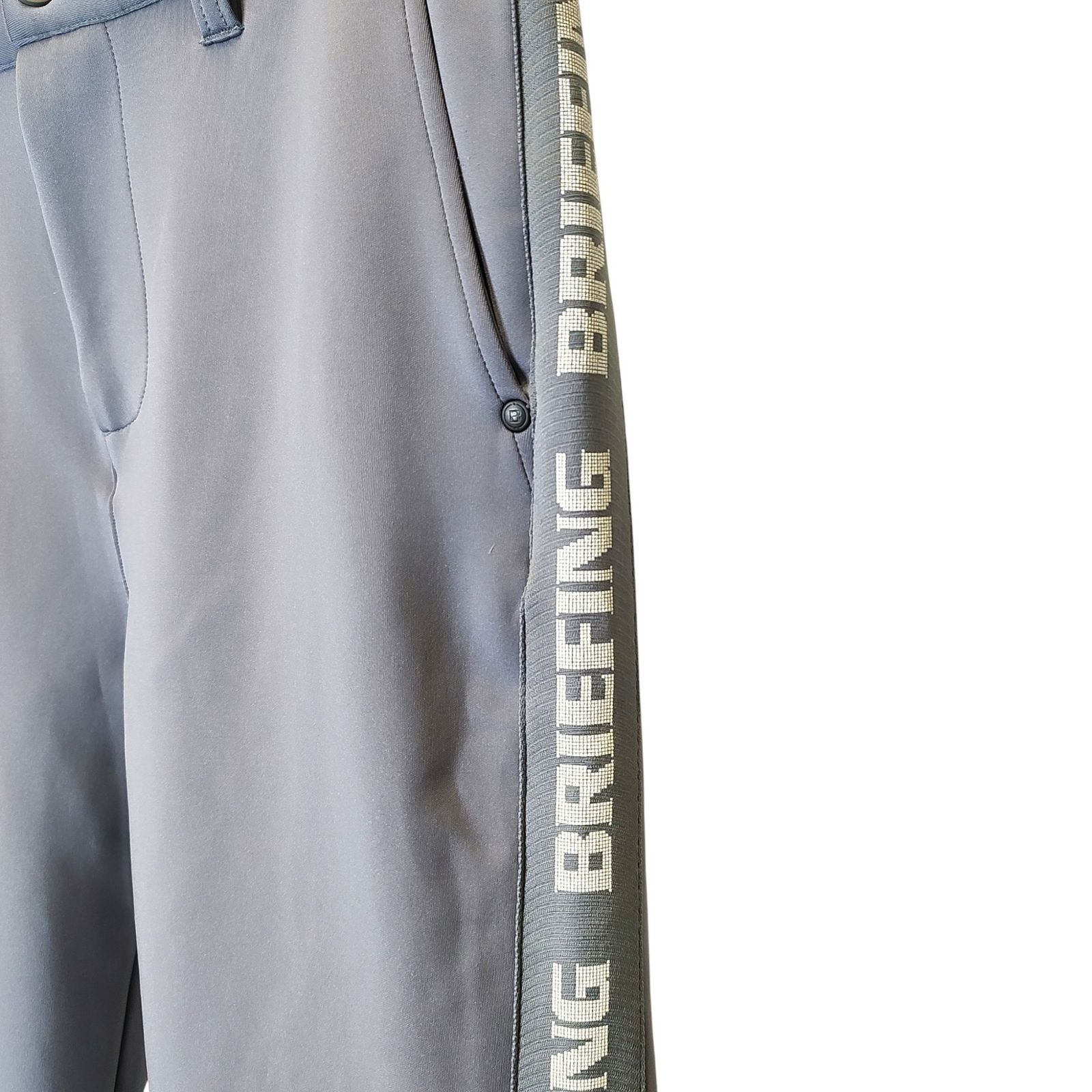 BRIEFING サイドロゴラインパンツ